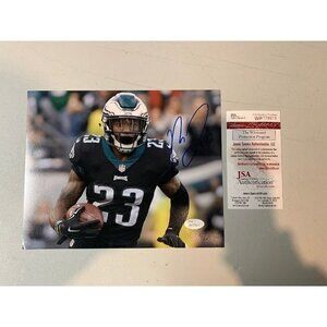Rodney Mcleod Autograph Signed Philadelphia Eagles 8x10 Photo JSA